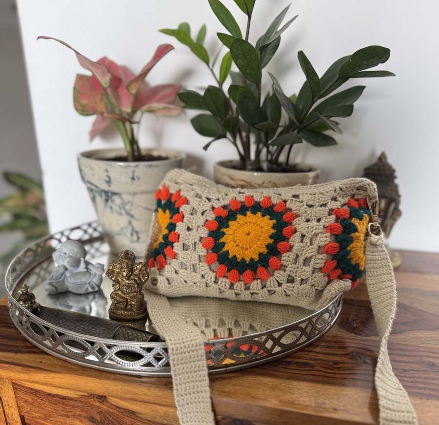 Crochet Sling Bag